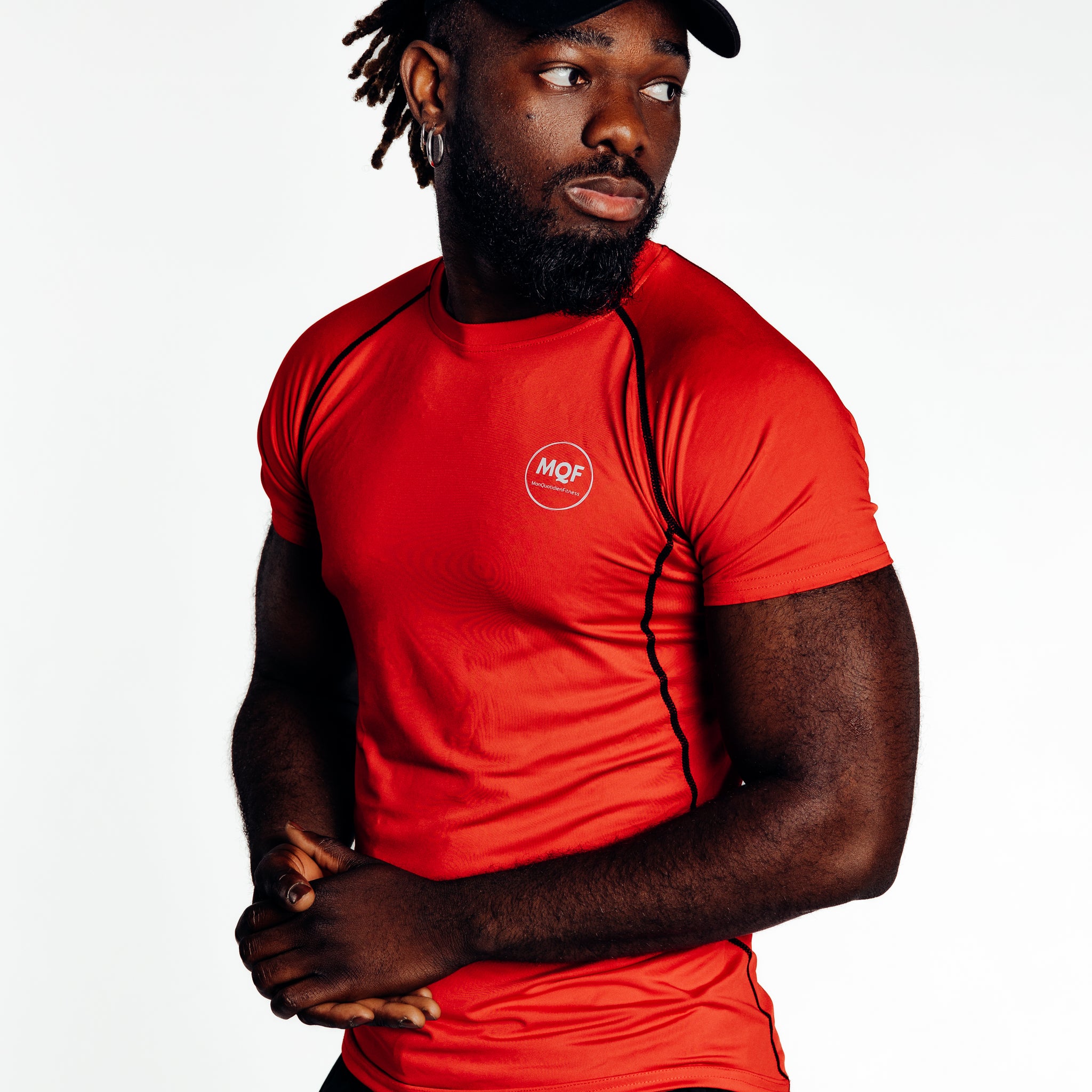 T-shirt fitness - Vêtement de sport - Rouge