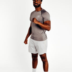 Fitness T-shirt - Sportswear - MQF Gray