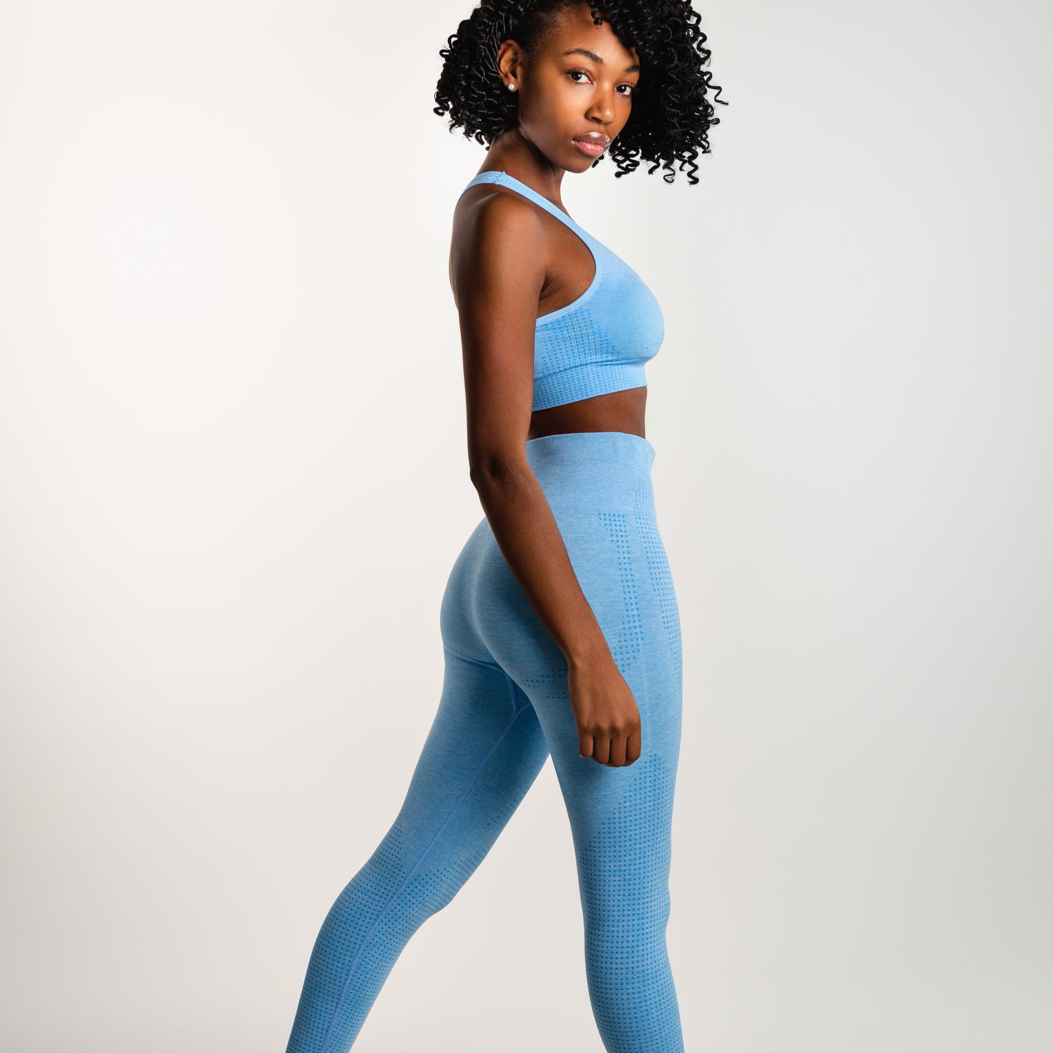 Legging Sport - Vêtements Fitness MQF - Bleu